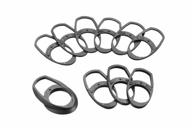 2020 Giant Propel Headset Stem Spacer 2.5-5mm And Con Spacer in Black