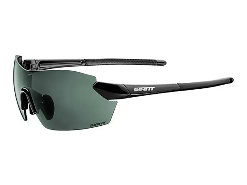 2020 Giant Apus Clear Lense Sunglasses in Black