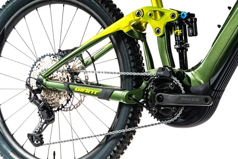 2020 Giant Trance E+ 1 Pro Electric FS Mountain Bike in Green-4
