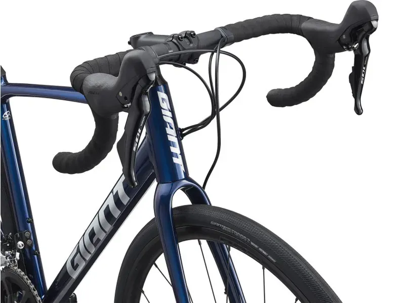 2021 Giant Contend AR 1 Disc Road Bike in Blue -4