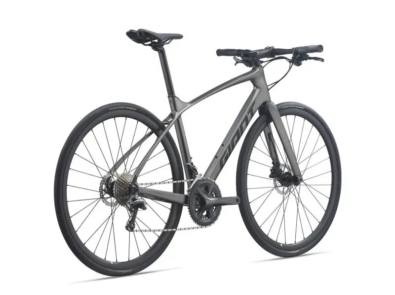 2021 Giant FastRoad Advanced 2 Hybrid Bike in Grey-7