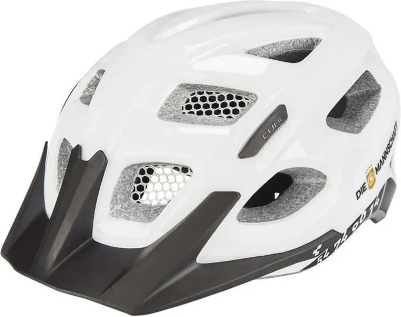 2019 Cube Tour DFB Helmet in White