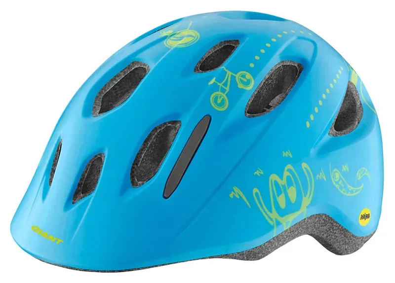 2020 Giant Holler MIPS 46-51cm Kids Helmet in Blue