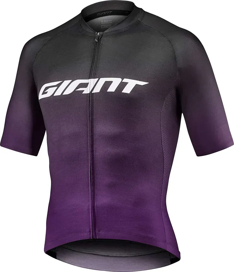 2021 Giant Race Day Short Sleeve Mens Jersey in Purple