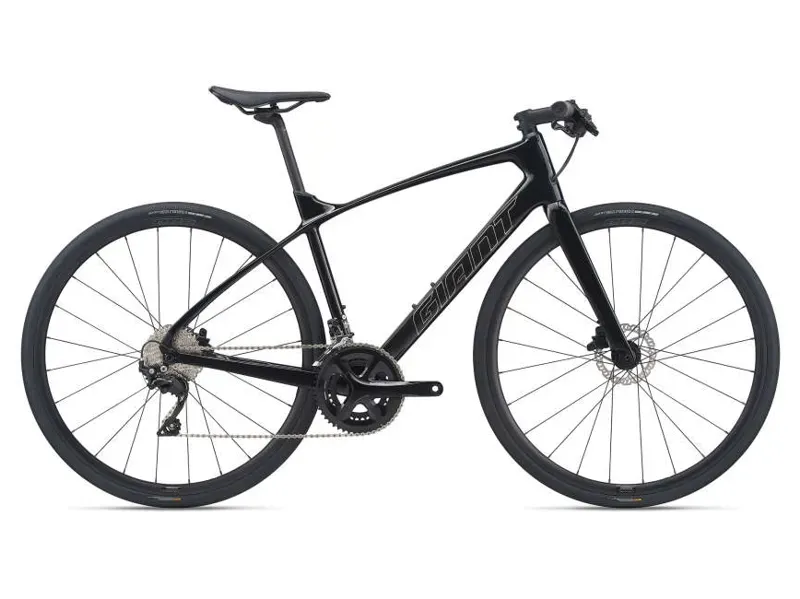 2021 Giant FastRoad Advanced 1 Hybrid Bike in Black