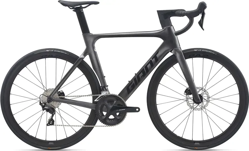 2021 Giant Propel Advanced 2 Disc Road Bike in Grey