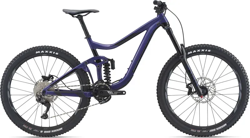 2021 Giant Reign SX Enduro Mountain Bike in Purple