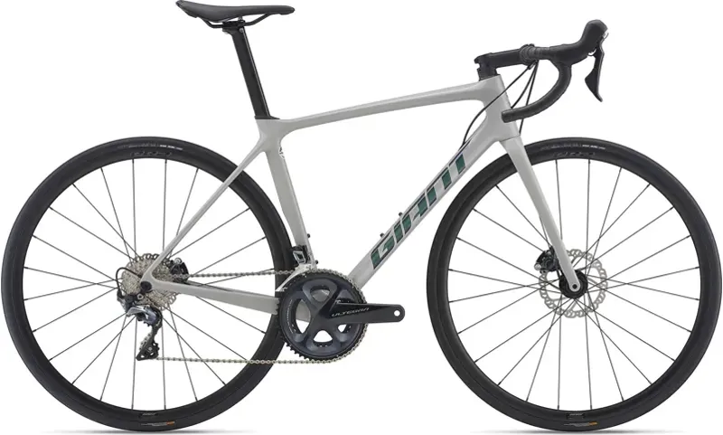 2021 Giant TCR Advanced 1 Disc Pro Compact Road Bike in Grey