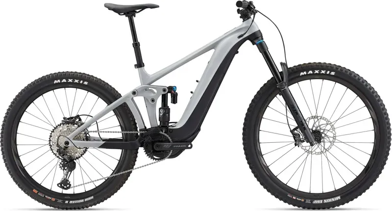 2022 Giant Reign E+ 1 MX Pro eMountain Bike in Good Grey/Black