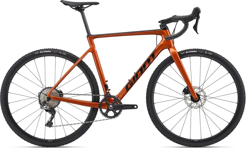 2022 Giant TCX Advanced Pro 2 Cyclocross Bike in Amber Glow