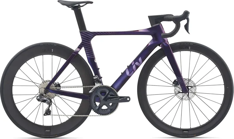 2021 Liv Enviliv Advanced Pro 0 Disc Road Bike in Purple