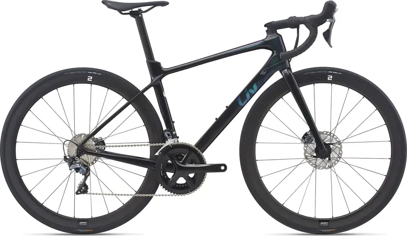 2021 Liv Langma Advanced 1+ Disc Road Bike in Black