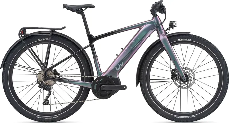 2021 Liv Thrive E+ EX Pro Electric Hybrid Bike in Blue