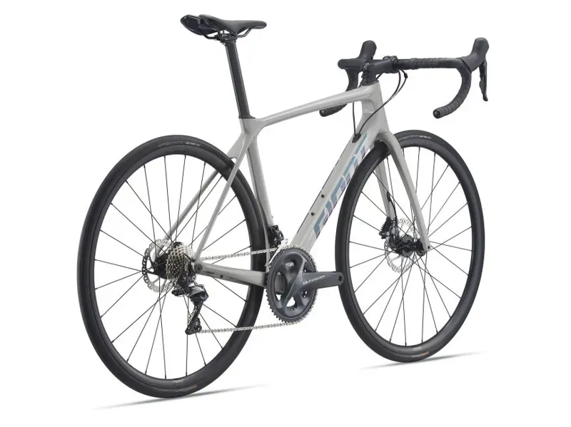 2021 Giant TCR Advanced 1 Disc Carbon Road Race Bike in Grey-7