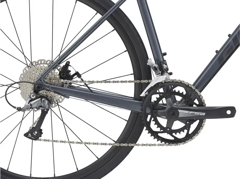 2021 Giant Contend AR 4 Disc Road Bike in Grey-1