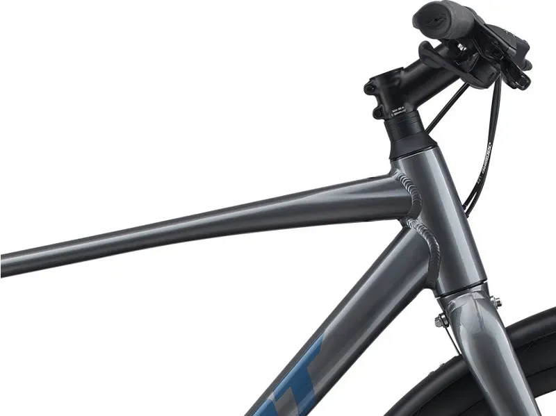 2021 Giant Escape 2 City Disc Hybrid Bike in Silver-5