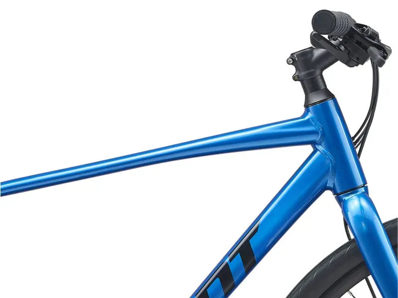 2021 Giant Escape 3 Disc Hybrid Bike in Blue -5