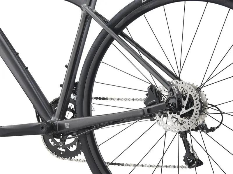 2021 Giant FastRoad SL 3 Disc Flat Bar Road Bike in Black