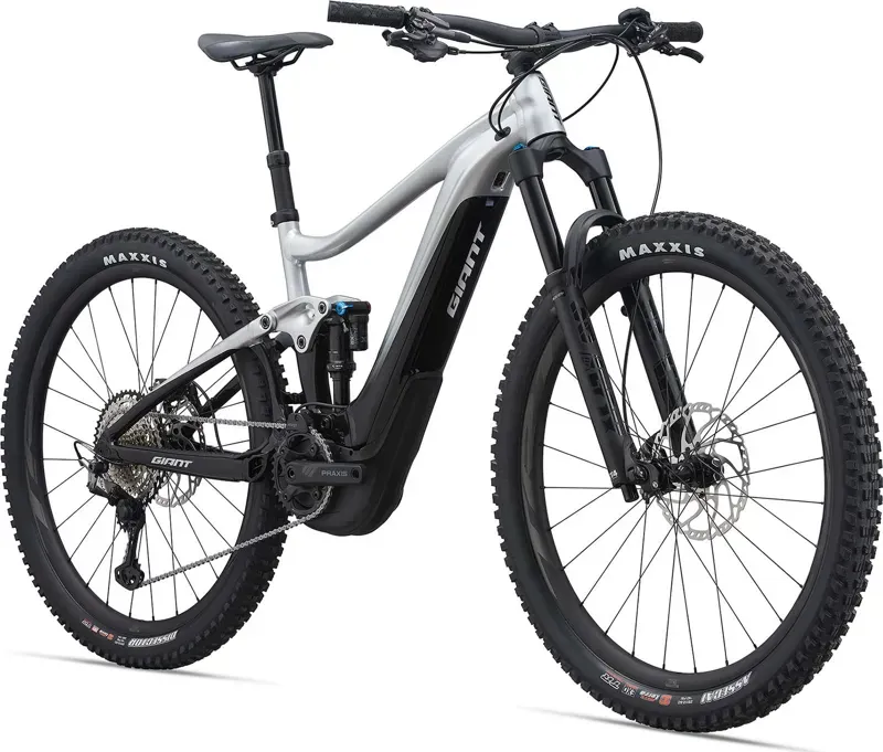2021 Giant Trance X E+ Pro 29 1 Electric Mountain Bike in Silver-1