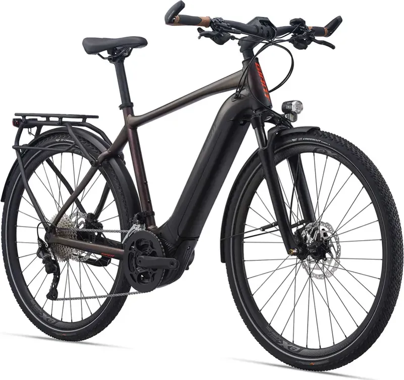2021 Giant Explore E+ 1 Pro Electric Bike in Purple-1