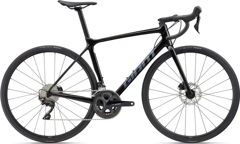 Giant TCR Advanced 2 Disc Carbon Road Bike in Carbon Smoke