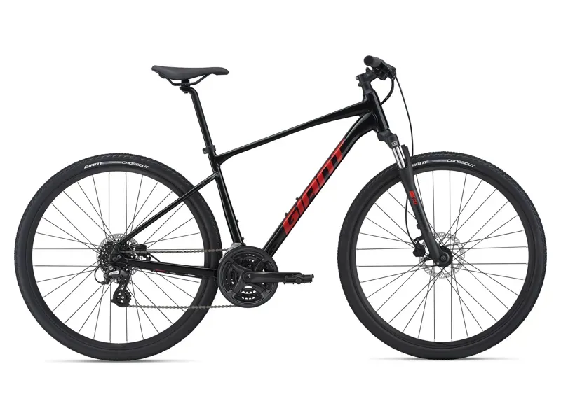 2021 Giant Roam 4 Disc Hybrid Bike in Black
