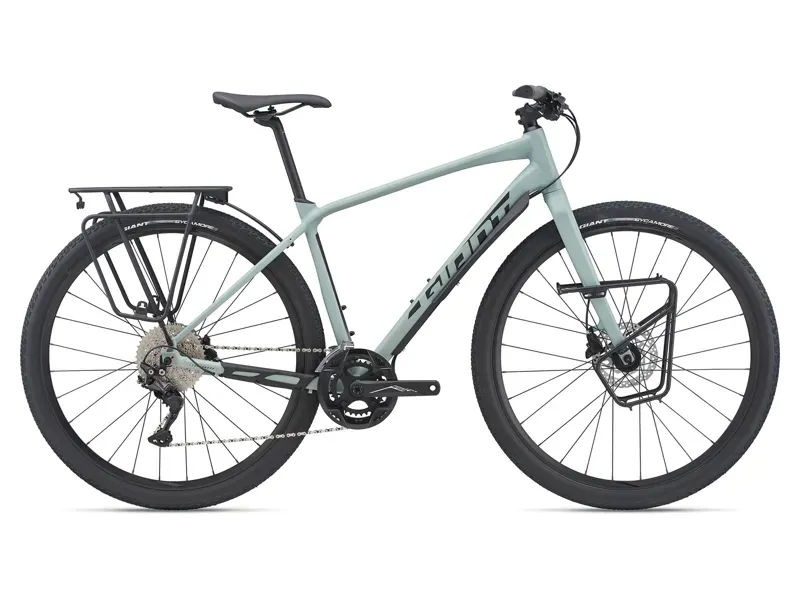2021 Giant ToughRoad SLR 1 Flat Bar Road Bike in Grey 