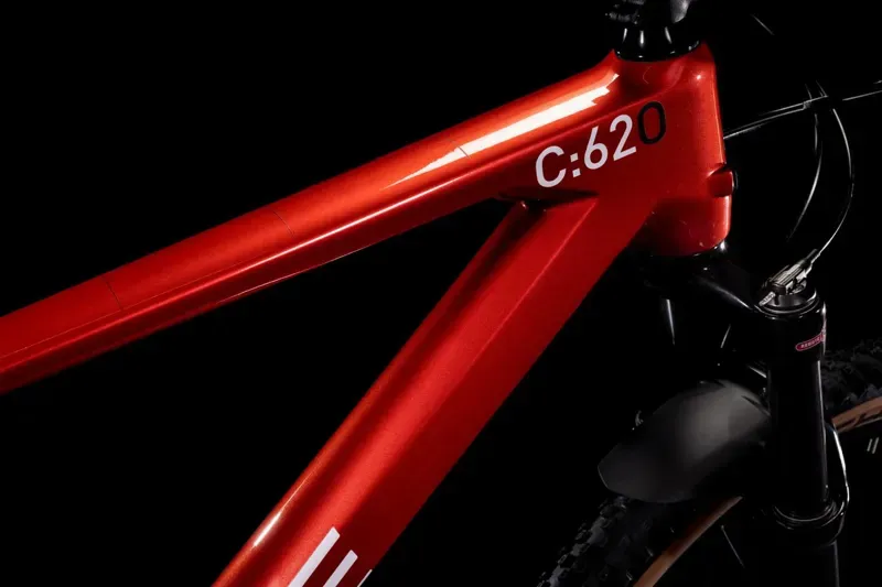 2022 Cube Reaction c:62 One Mountain Bike in Red-4