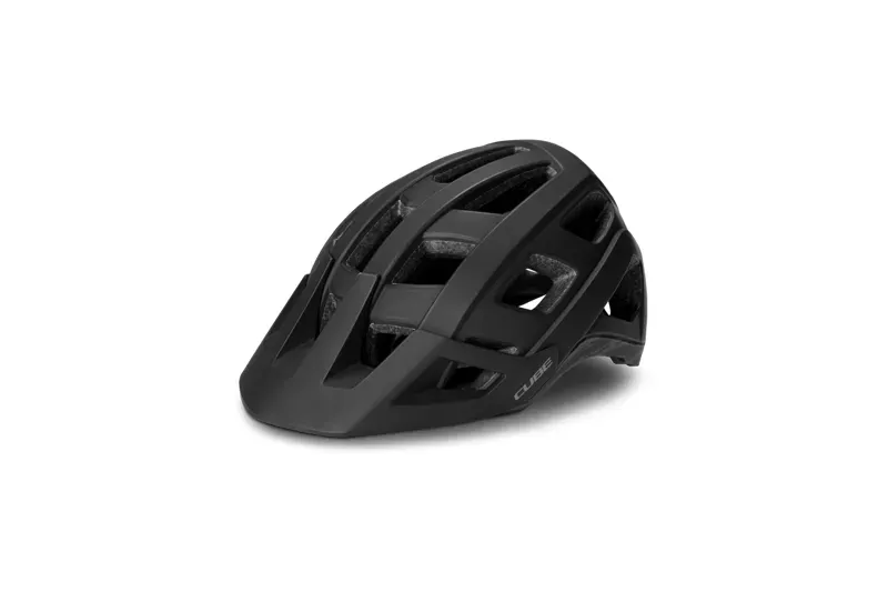 2019 Cube Badger Mountain Bike Helmet in Black