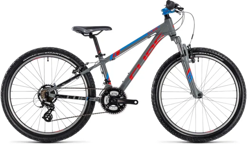 2019 Cube Kid 240 Action Team Kids Bike in Grey