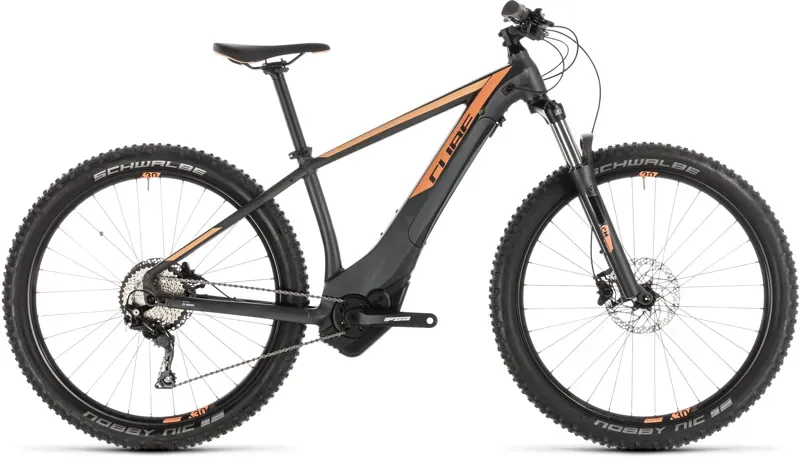 2019 Cube Access Hybrid Exc 500 Electric Hardtail Mountain Bike in Grey