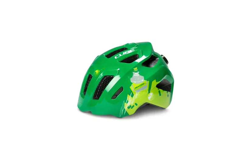 2019 Cube Fink Youth Helmet in Green