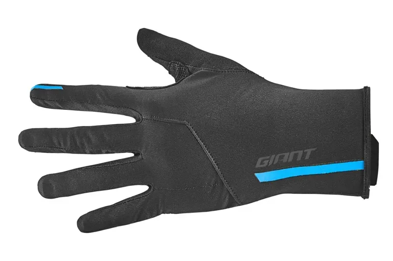 2019 Giant Diversion Mens Long Finger Glove in Black