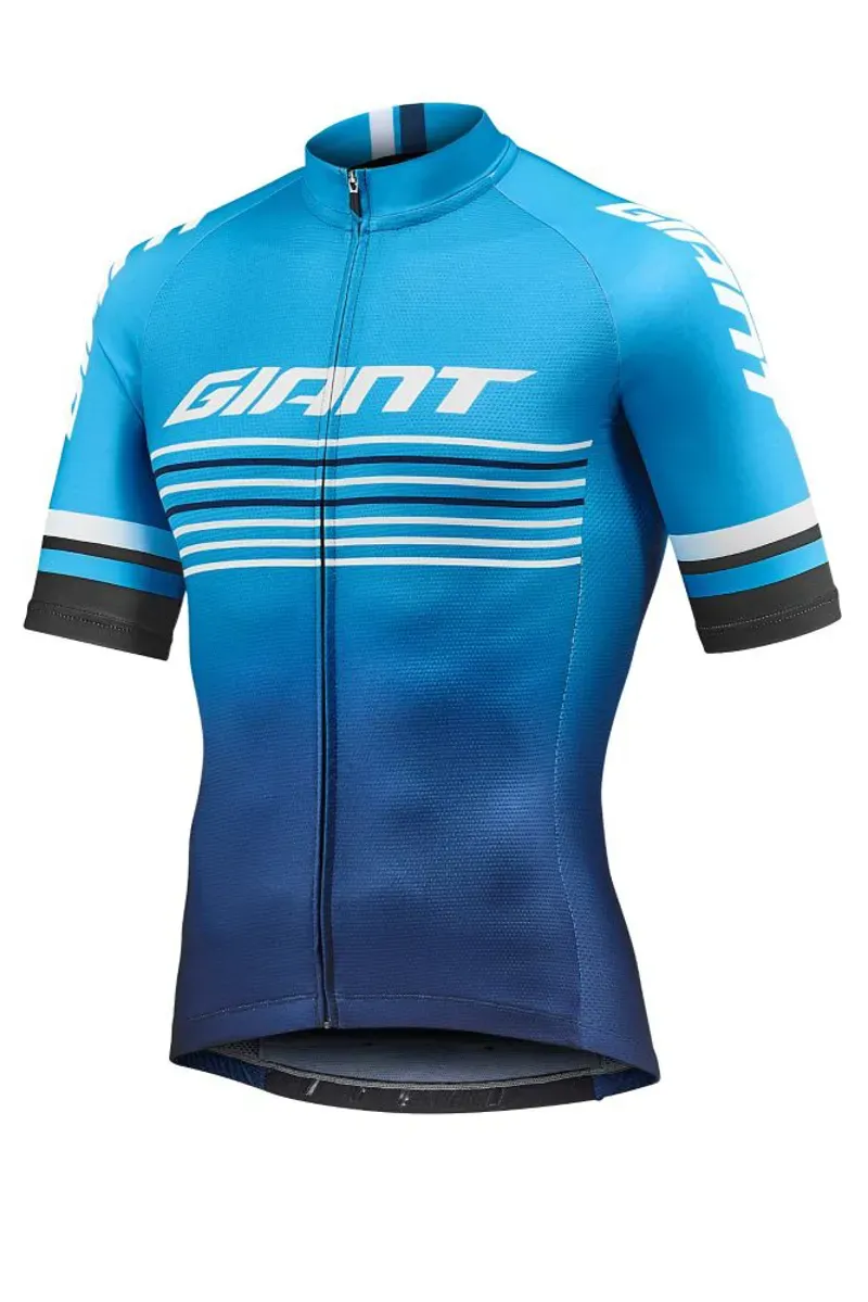 2019 Giant Race Day Short Sleeve Jersey in Blue