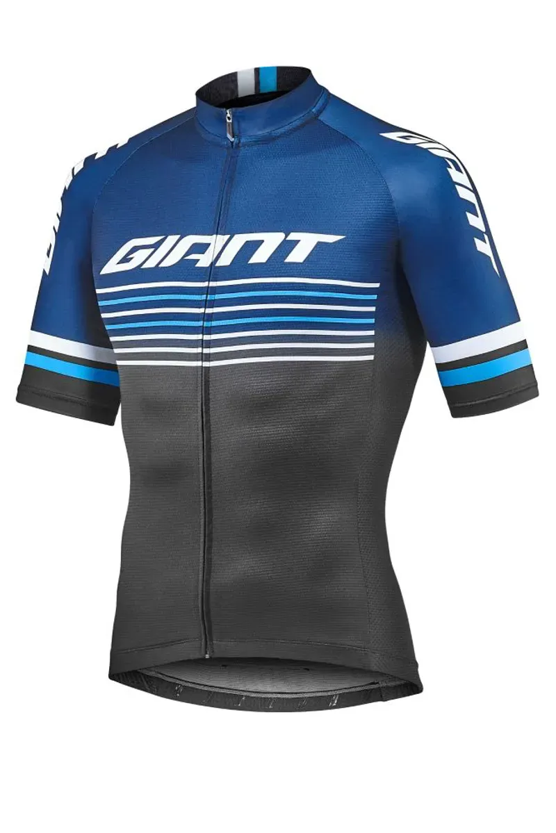 2019 Giant Race Day Mens Short Sleeve Jersey in Blue
