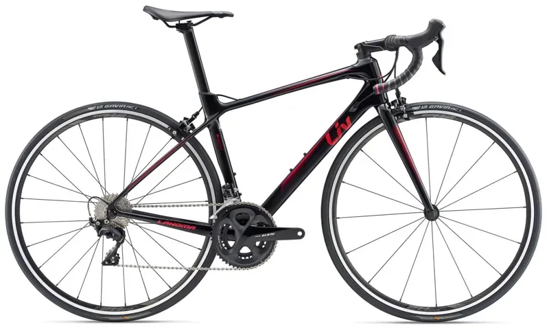 2019 Liv Langma Advanced 2 Carbon Womens Road Bike in Black
