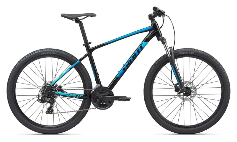 2020 Giant ATX 2 27.5 Hardtail Mountain Bike in Black