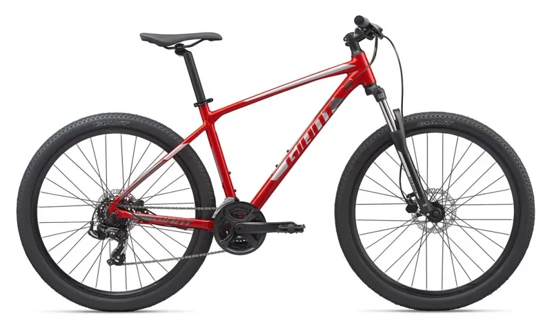 2020 Giant ATX 2 27.5 Hardtail Mountain Bike in Red