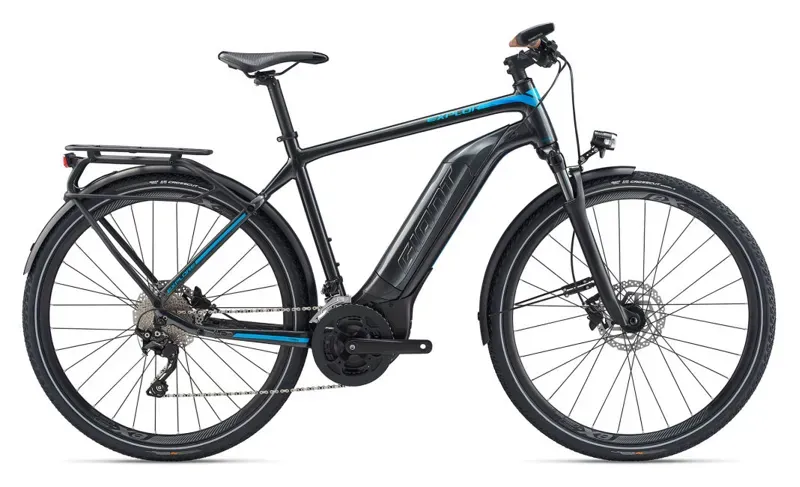2020 Giant Explore E+ 1 Electric Hybrid Bike in Black