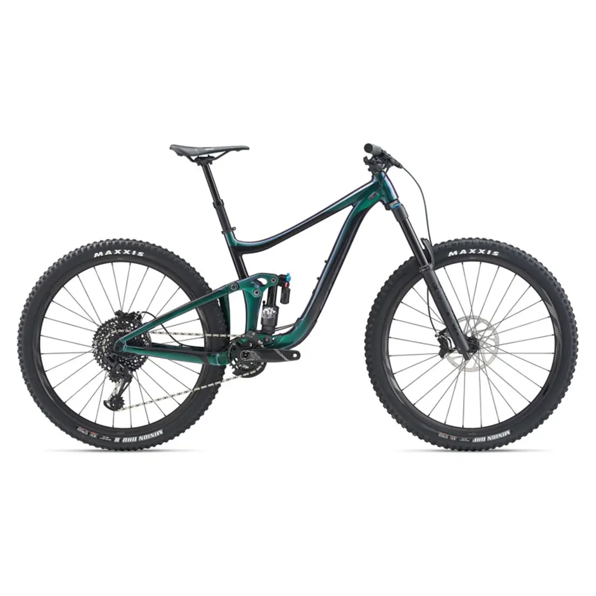 2020 Giant Reign 29 Full Suspension Mountain Bike in Green