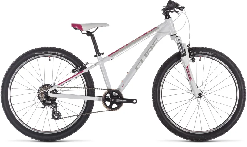 2019 Cube Access 240 Kids Mountain Bike in White