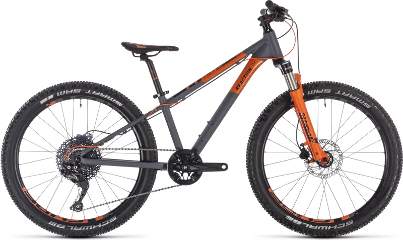2019 Cube Reaction 240 TM Kids Mountain Bike in Black