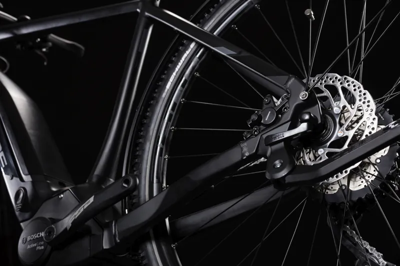 2019 Cube Cross Hybrid Exc 500 Allroad Electric Bike in Black-3