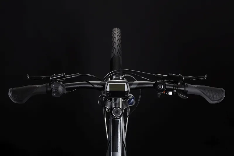 2019 Cube Touring Hybrid 400 Electric Bike in Grey-1