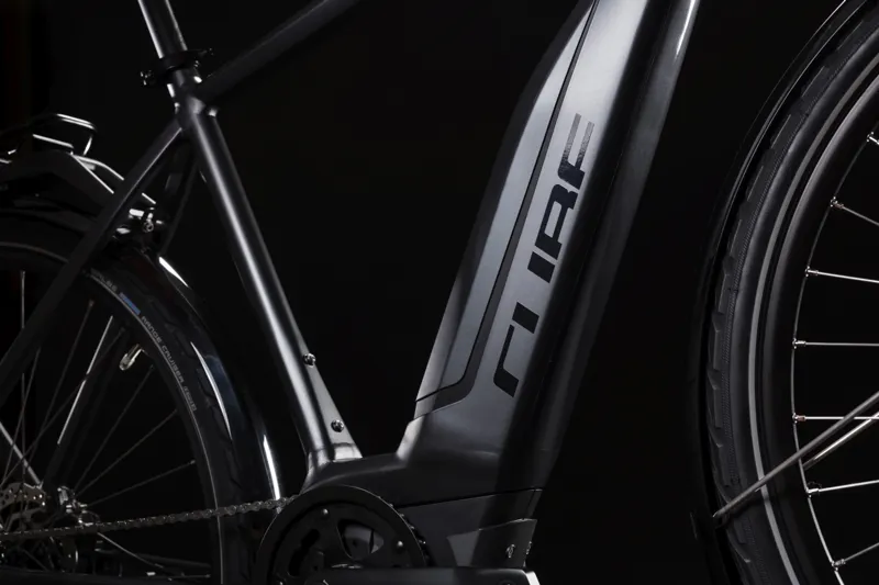 2019 Cube Touring Hybrid 400 Electric Bike in Grey-4