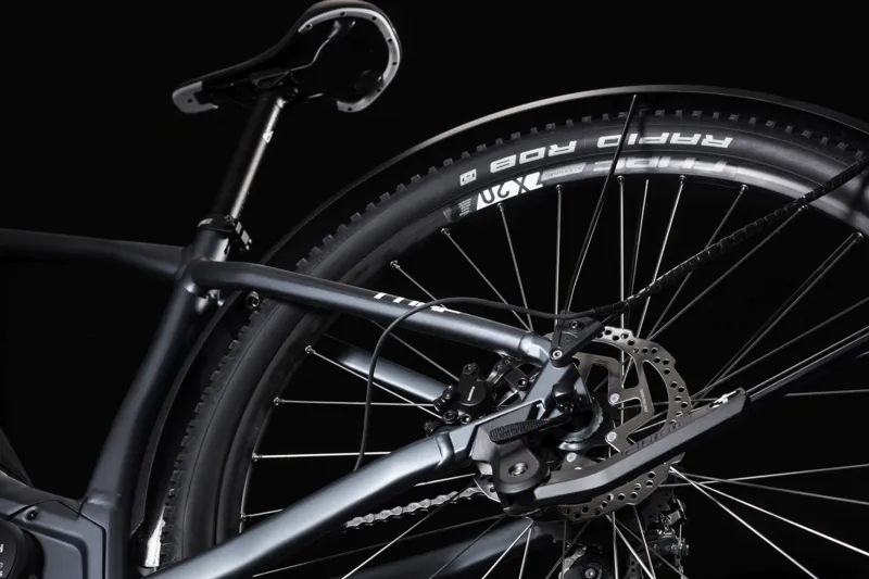 2019 Cube Acid Hybrid One 400 Allroad Electric Hybrid Bike in Grey-4