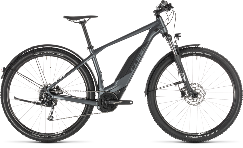 2019 Cube Acid Hybrid One 500 Allroad Electric Hybrid Bike in Grey