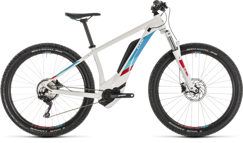 2019 Cube Access Hybrid Pro 400 Womens eMountain Bike in White