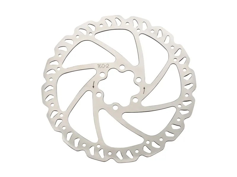 2018 Giant Conduct Hydraulic Disc Brake Rotor in Silver-1