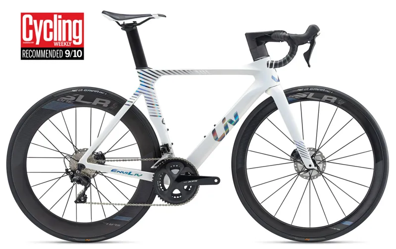 2019 Liv Enviliv Advanced Pro 2 Disc Mens Aero Race Bike in White